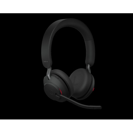 Jabra Evolve2 65/Stereo/USB-C/BT/Bezdrať/MS/Čierna