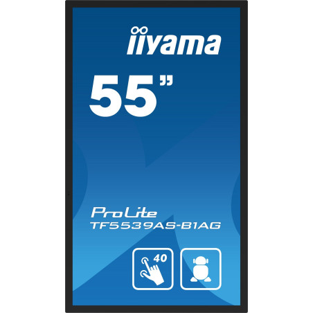 55" iiyama TF5539AS-B1AG: IPS, 4K, Android