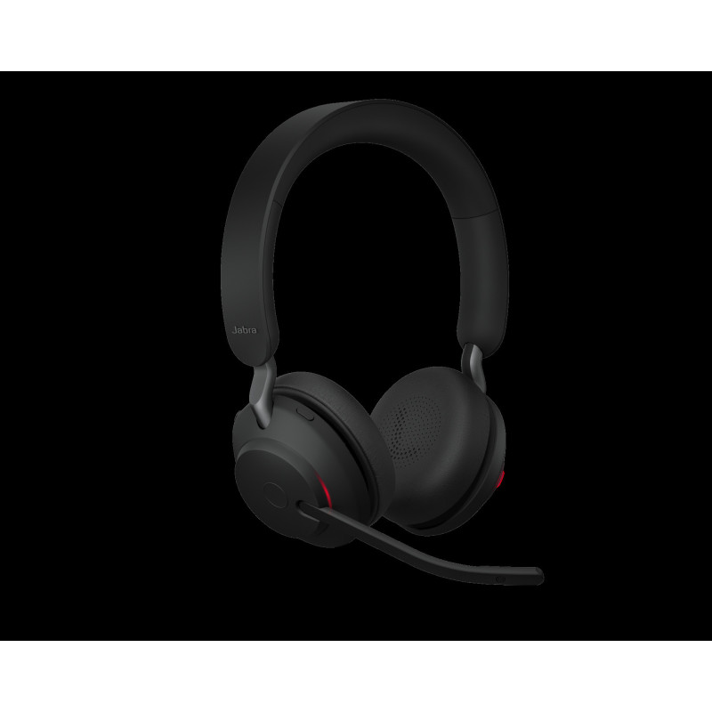 Jabra Evolve2 65/Stereo/USB-C/BT/Bezdrať/MS/Stand/Čierna
