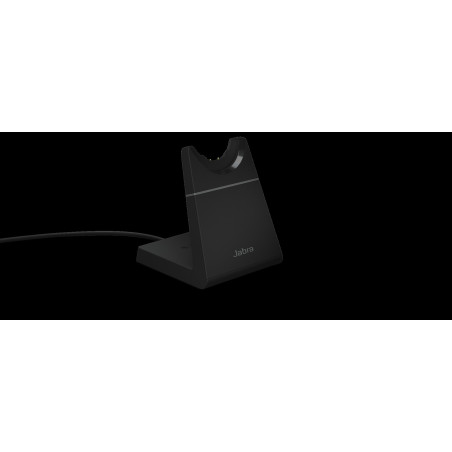 Jabra Evolve2 65/Stereo/USB-C/BT/Bezdrať/Stand/Čierna