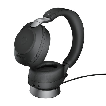 Jabra Evolve2 85/Stereo/ANC/BT/Bezdrať/Stand/Čierna
