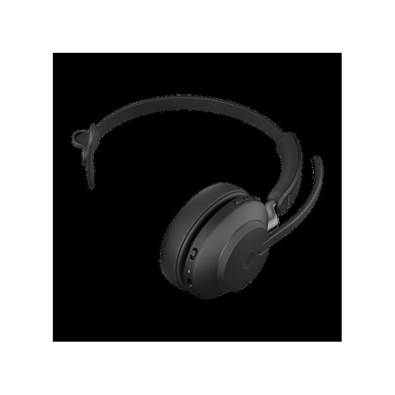 Jabra Evolve2 65/Mono/BT/Bezdrať/Stand/Čierna