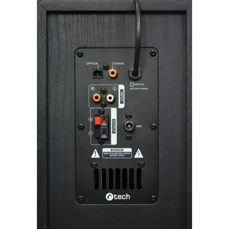 C-TECH Impressio Virtus/Stereo/100W/Čierna