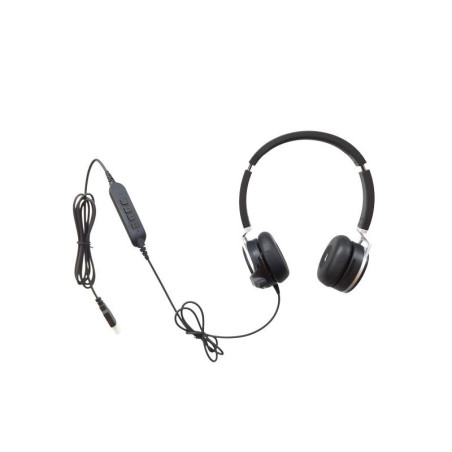 Grandstream GUV3005/Stereo/USB/Drôt/Čierna-strieborná