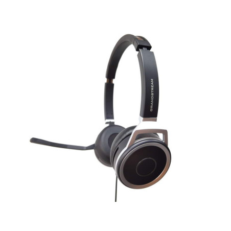 Grandstream GUV3005/Stereo/USB/Drôt/Čierna-strieborná