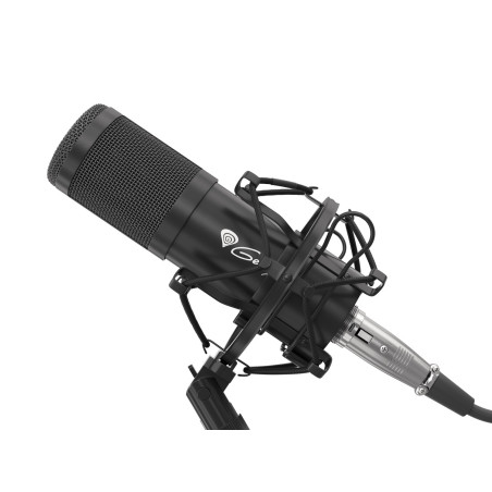 Streamovací mikrofón Genesis Radium 300, XLR, kardioidná polarizácia, ohybné rameno, pop-filter