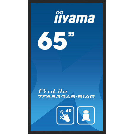 65" iiyama TF6539AS-B1AG: IPS, 4K, Android