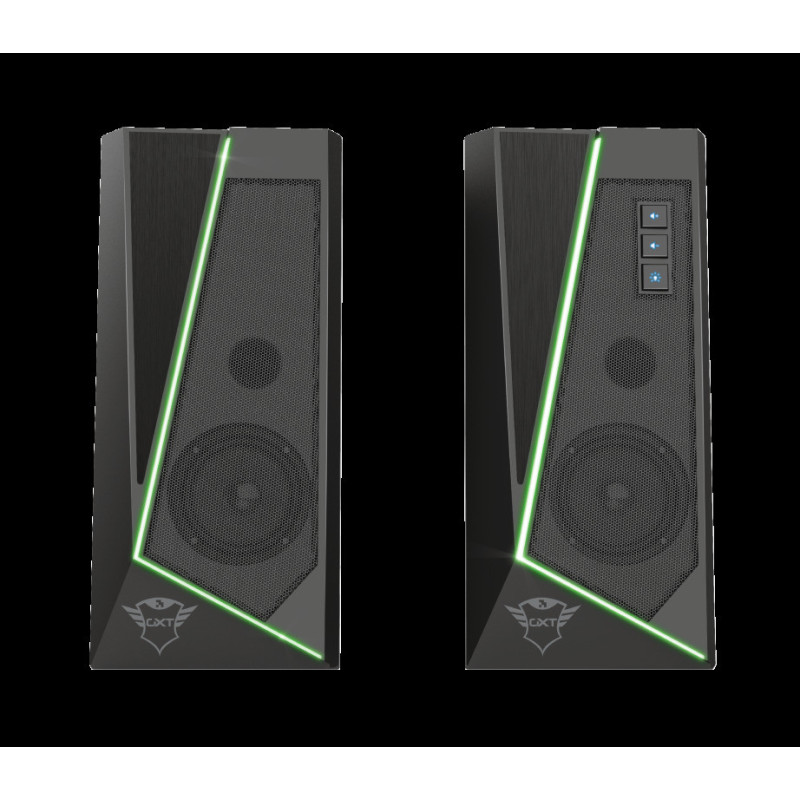 TRUST GXT609 ZOXA RGB/Stereo/12W/Čierna