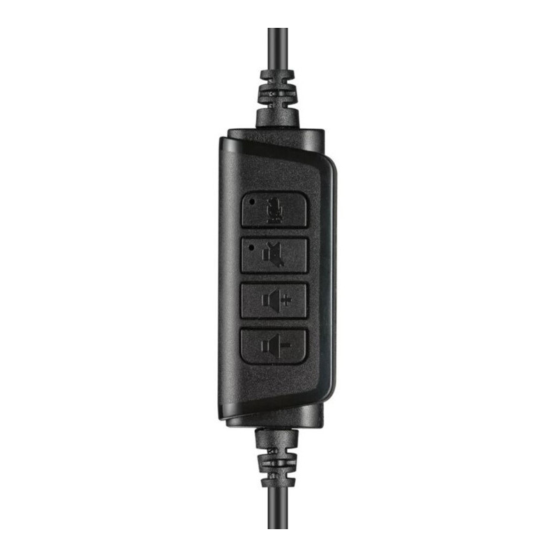 Sandberg PC slúchadlá USB Chat Headset s mikrofónom, čierna