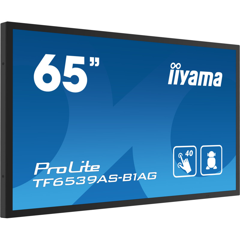 65" iiyama TF6539AS-B1AG: IPS, 4K, Android