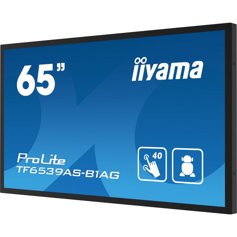 65" iiyama TF6539AS-B1AG: IPS, 4K, Android