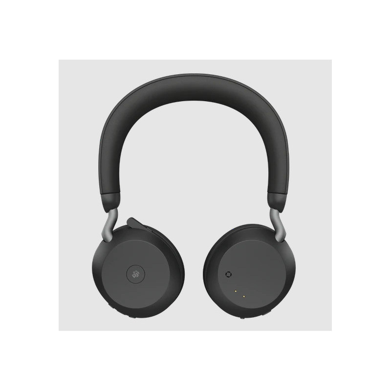 Jabra Evolve2 75/Stereo/ANC/USB-C/BT/Bezdrať/MS/Čierna