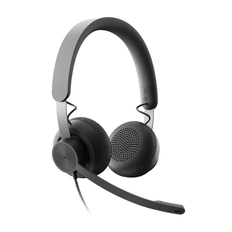 Náhlavná sada Logitech ZONE WIRED - GRAPHITE