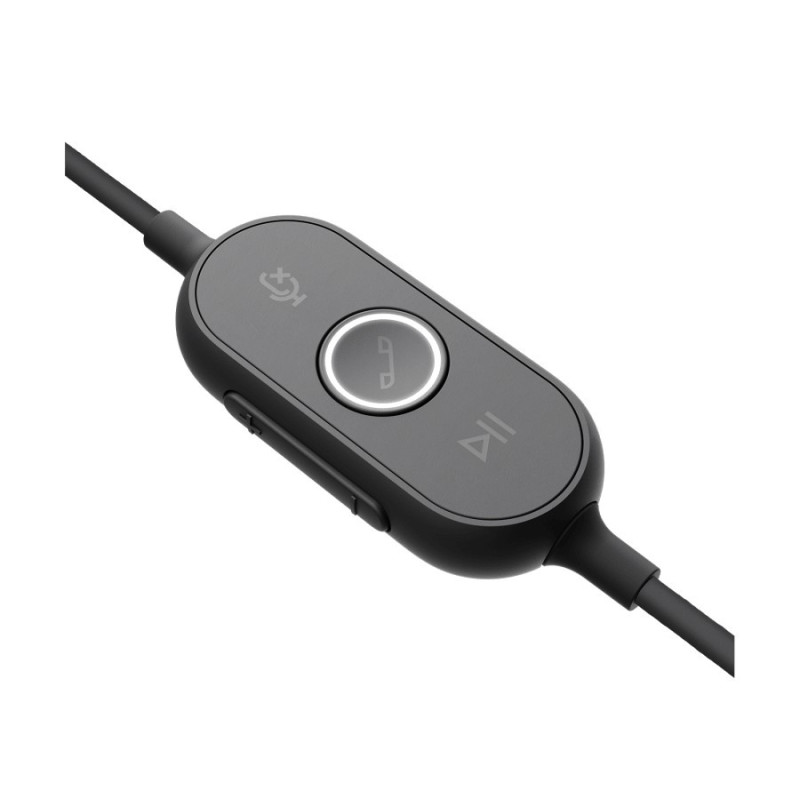 Náhlavná sada Logitech ZONE WIRED - GRAPHITE