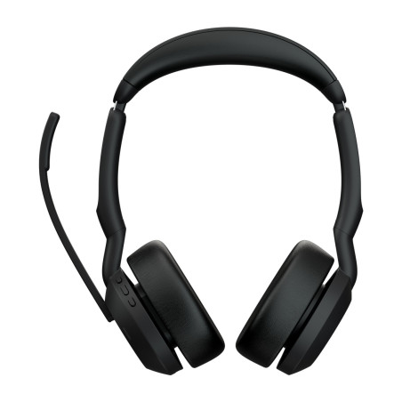 Jabra Evolve2 55/Stereo/ANC/USB-C/BT-USB/Bezdrôt/Čierna