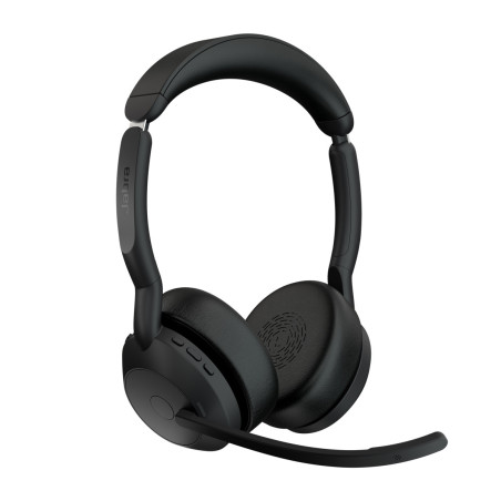 Jabra Evolve2 55/Stereo/ANC/USB/BT-USB/Bezdrať/Stand/Čierna