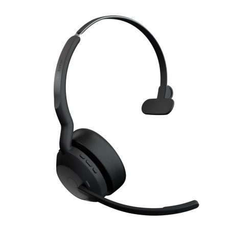 Jabra Evolve2 55/Mono/ANC/USB/BT-USB/Bezdrať/Stand/Čierna