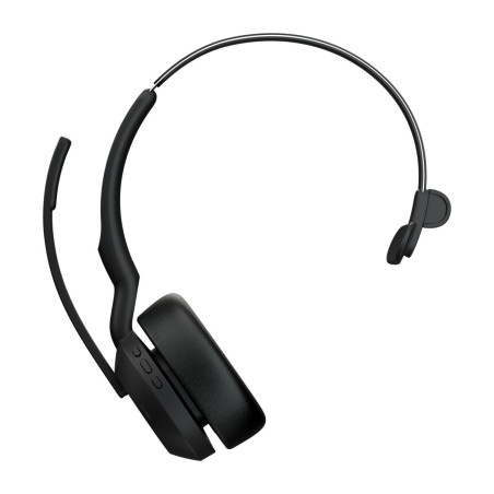 Jabra Evolve2 55/Mono/ANC/USB/BT-USB/Bezdrať/Stand/Čierna