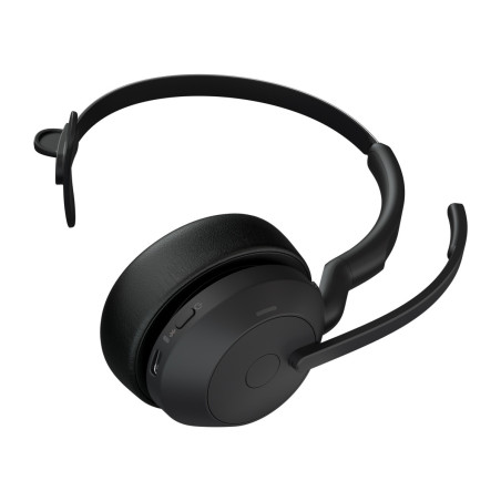 Jabra Evolve2 55/Mono/ANC/USB/BT-USB/Bezdrať/Stand/Čierna