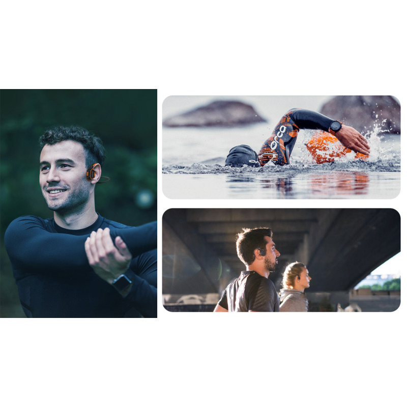 EVOLVEO BoneSwim MP3 16GB, bezdrôtové slúchadlá