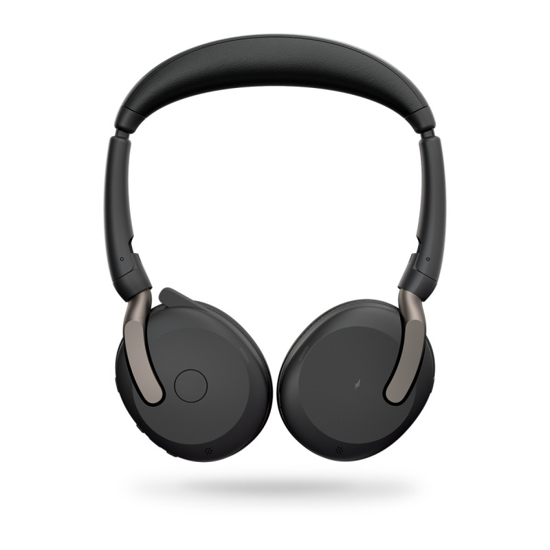 Jabra Evolve2 65 Flex/Stereo/ANC/USB-C/BT-USB/Bezdrôt/Čierna