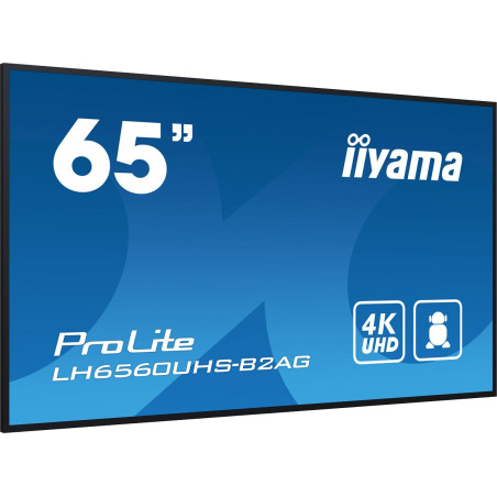 65" iiyama LH6560UHS-B2AG:VA,4K UHD,Android,24/7