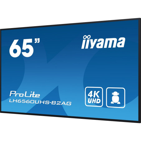 65" iiyama LH6560UHS-B2AG:VA,4K UHD,Android,24/7