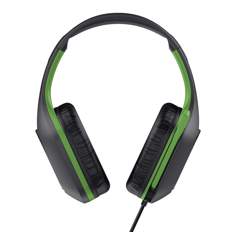 Trust GXT 415X ZIROX/Stereo/Jack/Drôt/Čierna-zelená