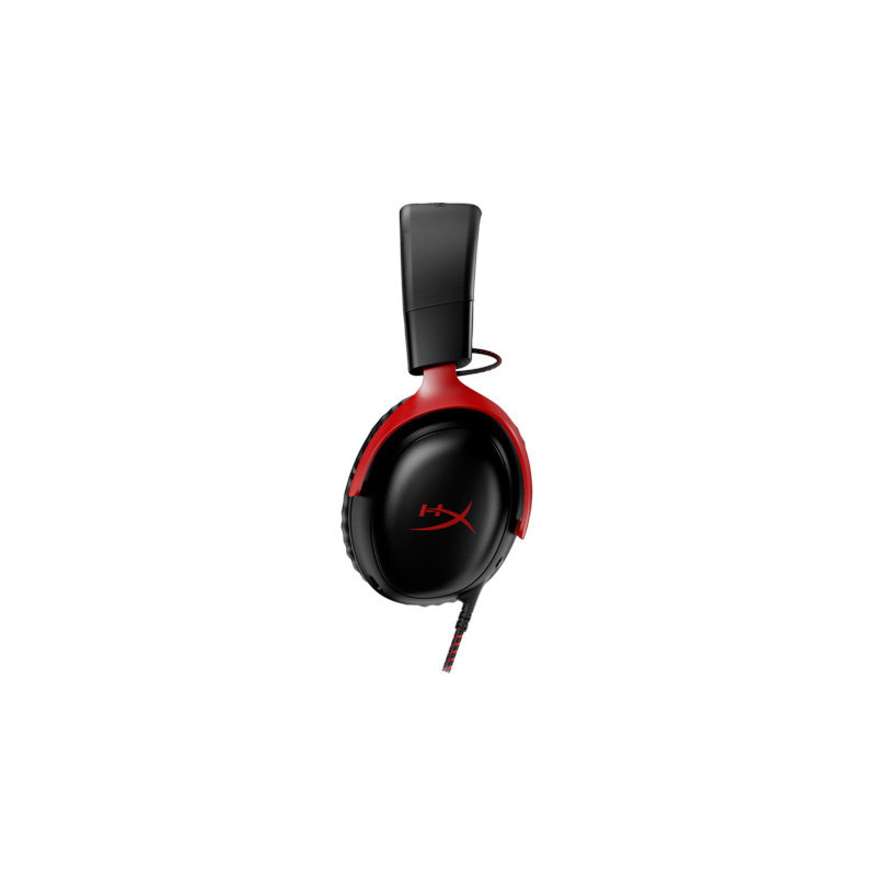 HP HyperX Cloud III/ANC/Jack/Drôt/Čierna-červená