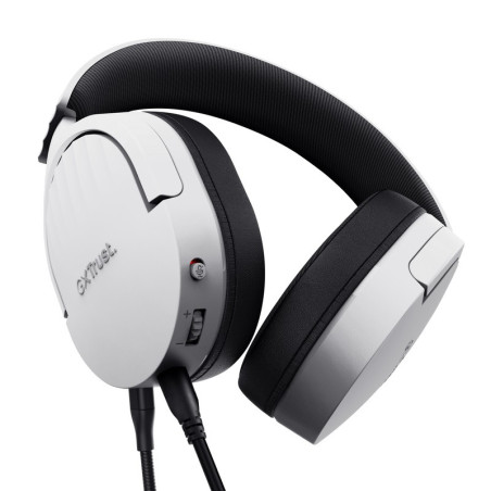 Trust Gaming GXT 489W Fayzo/Stereo/Jack/Drôt/Biela