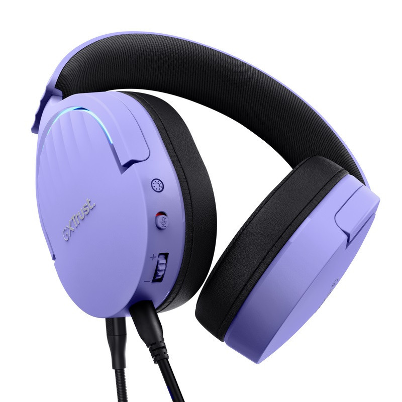 Trust Gaming GXT 490 Fayzo/7.1/USB/Drôt/Fialová