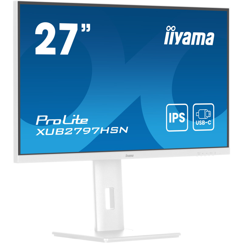 iiyama ProLite/XUB2797HSN-W2/27"/IPS/FHD/100Hz/1ms/White/3R