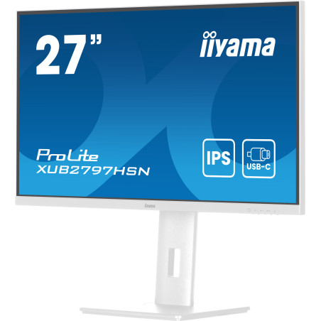 iiyama ProLite/XUB2797HSN-W2/27"/IPS/FHD/100Hz/1ms/White/3R