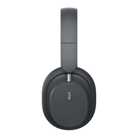 Baseus Bowie D05/USB-C/Drôt/BT/Bezdrôt/Šedá