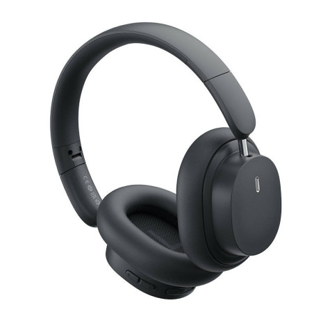 Baseus Bowie D05/USB-C/Drôt/BT/Bezdrôt/Šedá