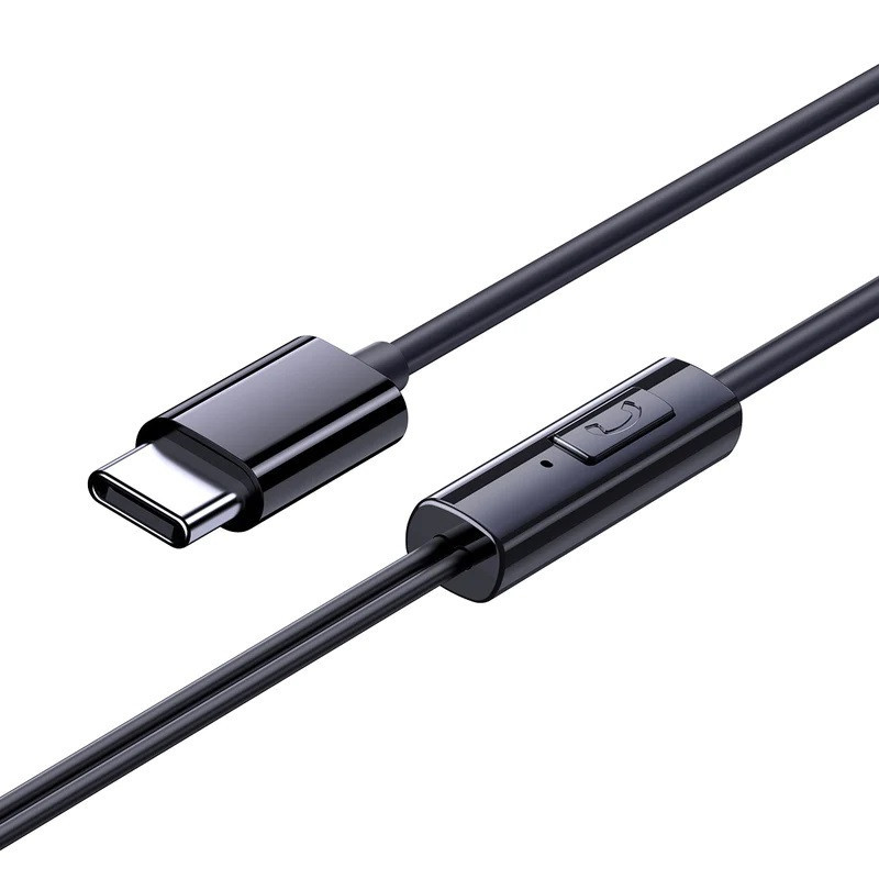 Baseus Encok CZ11/USB-C/Drôt/Čierna