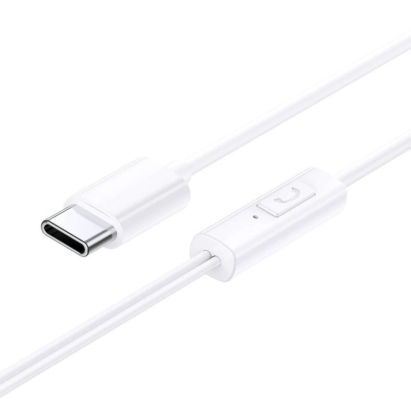 Baseus Encok CZ11/USB-C/Drôt/Biela