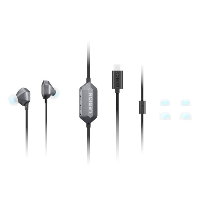 Lenovo Legion E510/7.1/USB-C/Drôt/Šedá