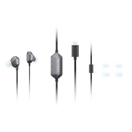 Lenovo Legion E510/7.1/USB-C/Drôt/Šedá