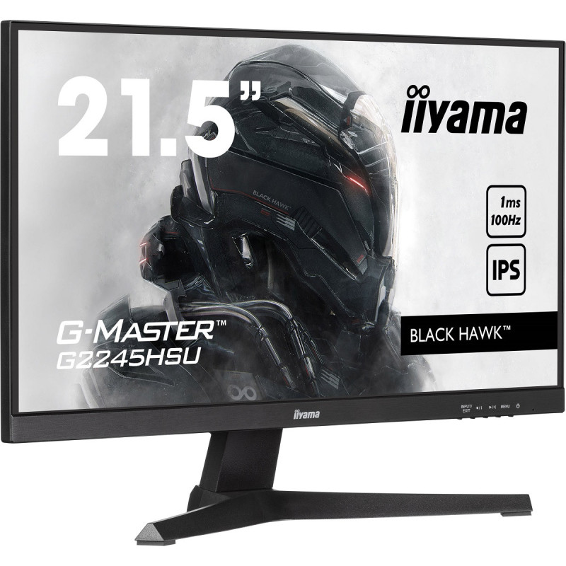 iiyama G-Master/G2245HSU-B2/21,5"/IPS/FHD/100Hz/1ms/Black/3R
