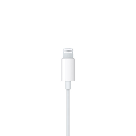 Apple EarPods/Lightning/Drôt/Biela