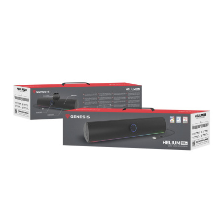 Genesis herný soundbar HELIUM 312BT/Stereo/10W/Čierna