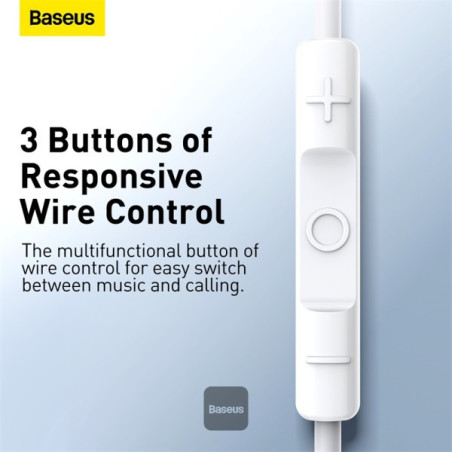 Baseus Encok H17/Jack/Biela