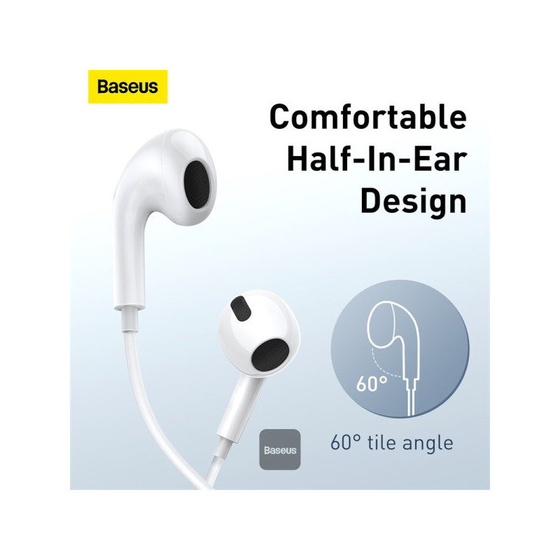 Baseus Encok H17/Jack/Biela