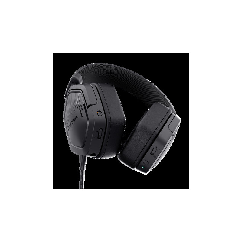 TRUST GXT493 CARUS WIRELESS HEADSET BLK