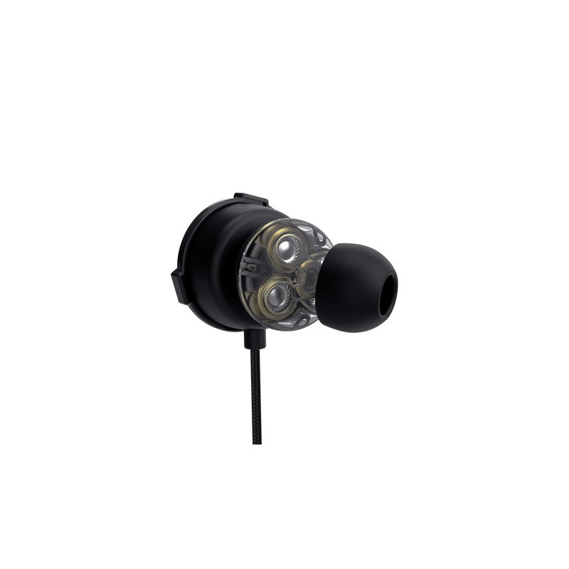 Trust GXT 406 Pine Multiplatform gaming earphones/Jack/Čierna