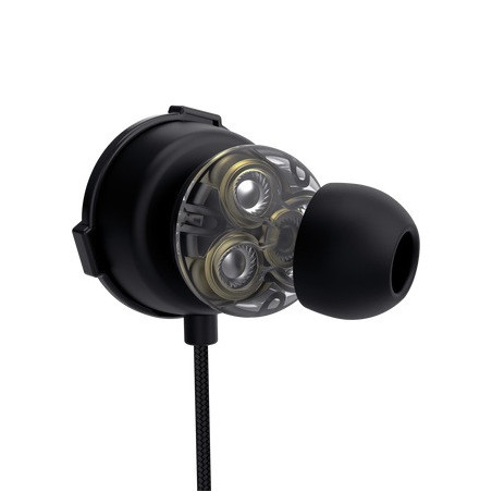 Trust GXT 406 Pine Multiplatform gaming earphones/Jack/Čierna