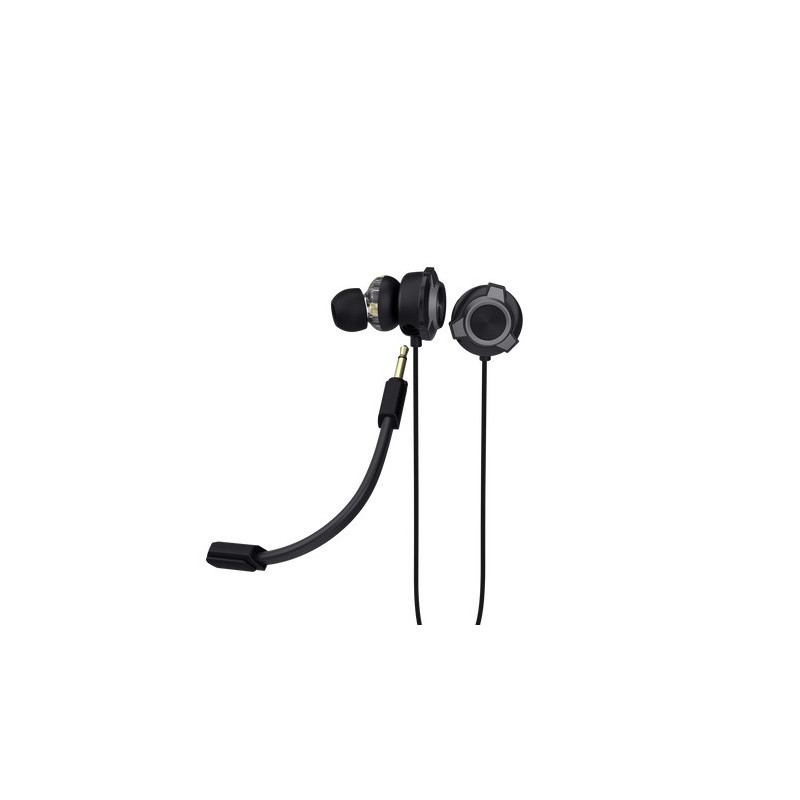 Trust GXT 406 Pine Multiplatform gaming earphones/Jack/Čierna