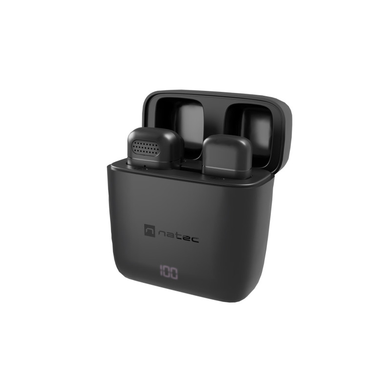 Mobilný bezdrôtový mikrofón Natec HOPPER LAVALIER USB-C