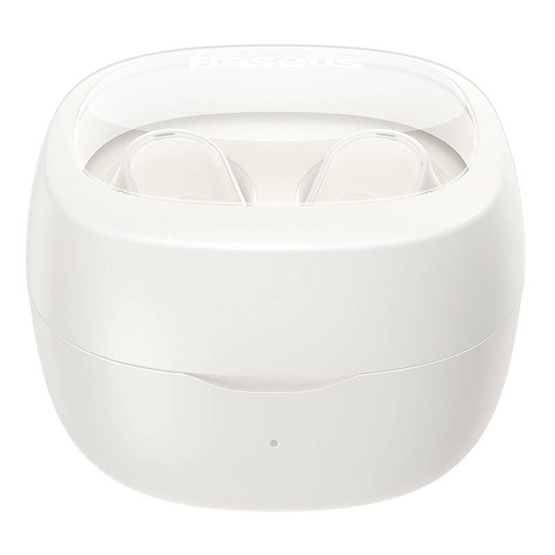 Baseus Bluetooth slúchadlá Bowie WM02 biela